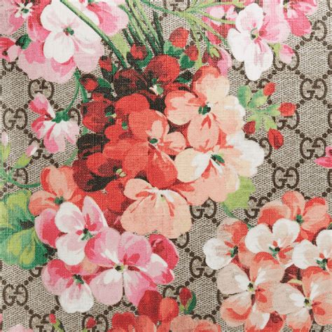 gucci floral pattern